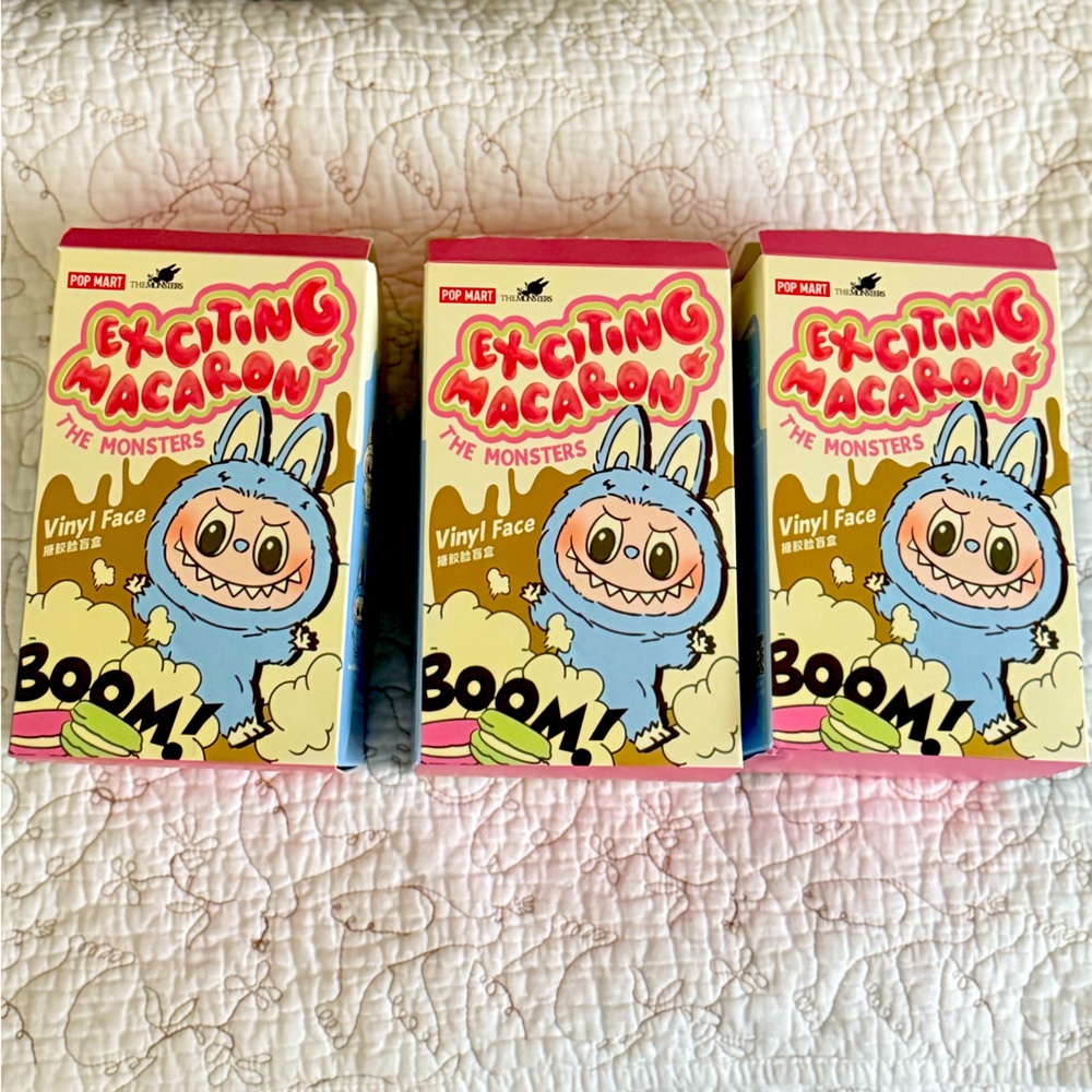 LABUBU POP MART 3pcs